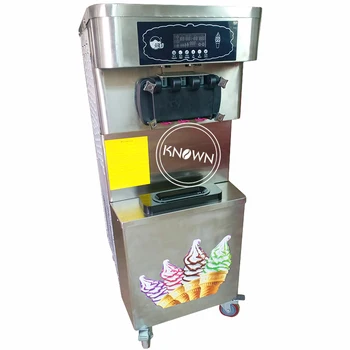 2019 מפעל מחיר stainess פלדה אוטומטית לשרת יוגורט גורם מסחרי רכה גלידה מכונת