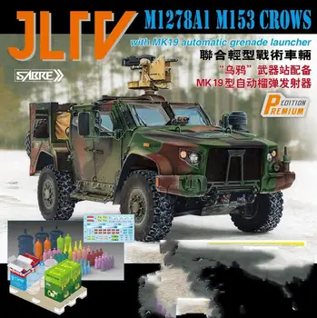 סייבר 35A13-P 1/35 JLTV M1278A1 M153 עורבים עם MK19 אוטומטי רימון משגר Premium Edition