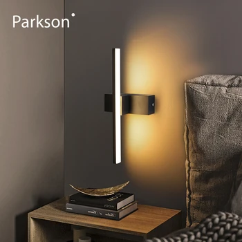 מודרני פמוט קיר מנורת הפנים המיטה Rotatable מתכוונן Led אורות לקשט את חדר השינה, הסלון, מדרגות, תאורה