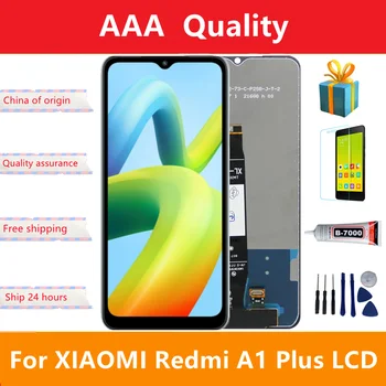 מקורי Xiaomi Redmi A1 בנוסף 220733SFG תצוגת LCD，עם מסגרת מגע דיגיטלית הרכבה לredmi A1+ החלפת מסך
