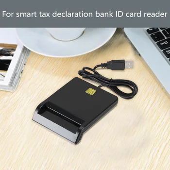 USB 2 0 חכם חכם קורא כרטיסים חיצוני כספומט IC אלקטרונית מזהה CAC המס בנק כרטיס הקורא