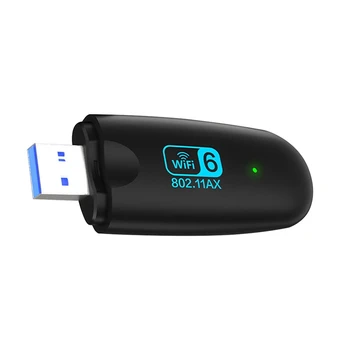 מתאם Wifi AX1800M USB3.0 Wifi6 2.4 G/5Ghz Dual Band USB כרטיס רשת כרטיס רשת אלחוטי