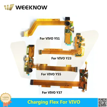 חדש USB טעינת Dock עבור VIVO Y51 Y23 Y55 Y37 מטען נמל Dock Connector להגמיש כבלים