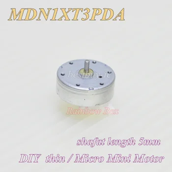 DIY דק micro mini motor אורך פיר 5 מ 