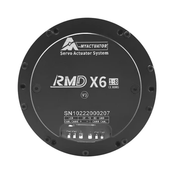 RMD-X6 ציוד יחס 1:8 V3 מיקרו סרוו מנוע Brushless DC המפעיל כוכבית להפחית נייד רובוט שטוח 