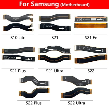 מקורי לוח ראשי להגמיש כבלים לחבר Mainboard LCD מסך סרט על Samsung Galaxy S22 S21 פלוס אולטרה-פה. S10 לייט