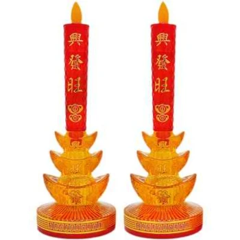המנורה ללא עישון אור הנר בודהה המנורה טייס המנורה בודהה המנורה מחזיק נר הבודהיסטית אספקה Plug-in מזבח בודהיסט הול