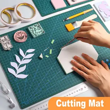 PVC חיתוך Mat הלוח עמיד ריפוי עצמי DIY תפירה תלמיד אמנות נייר חיתוך חריטה לחתוך משטח עור מלאכת התפירה כלי