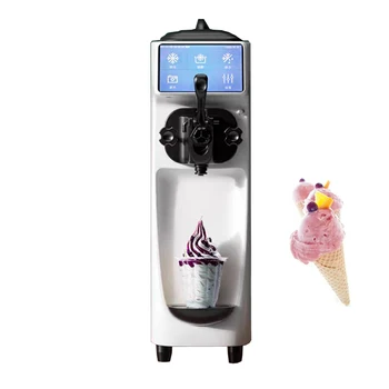 גלידה קלה מכונה אוטומטית מלאה גלידה מקבלי שולחן העבודה מסחריים מתוק קונוסים קפוא ציוד מכונות אוטומטיות