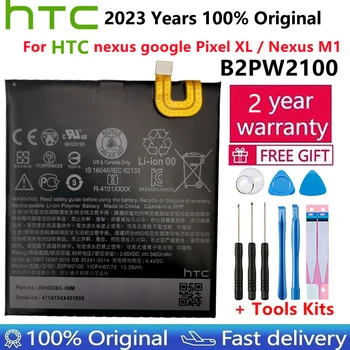 B2PW2100 באיכות גבוהה סוללה עבור HTC google nexus פיקסל XL / נקסוס M1 3450mAh טלפון נייד Batteria+כלים חינם