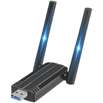 1 יח ' AX1800M מתאם Wifi USB 3.0 USB Dongle מתאם Wifi 2.4 G/5G Dual Band Wireless Adapter על שולחן העבודה במחשב