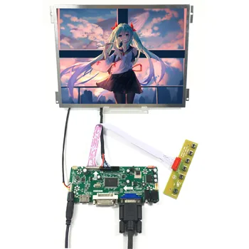 H DMI VGA DVI LCD בקר לוח 10.4 אינץ G104XVN01.0 1024X768 LCD IPS מסך להחליף G104X1-L04