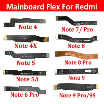 הראשי המחבר הראשי לוח האם מחבר להגמיש כבלים סרט שליאומי Redmi Note 3 4 4X 5 5א 6 7 8 9 Pro 9 8T החלפת חלק