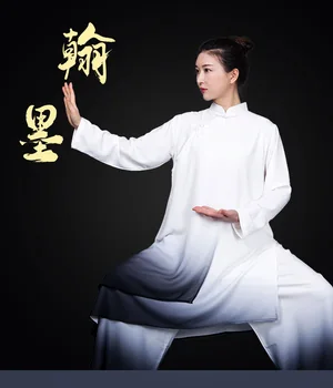 סינית מסורתית נשים טאי צ 'י, קונג-פו אומנות לחימה מדים חופשי חולצה+מכנסיים אימון ביצועים טאי-ג' י וושו אימון להורות