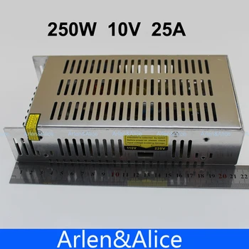 250W 10V 25 א יחיד פלט החלפת ספק כוח LED רצועת אור AC DC