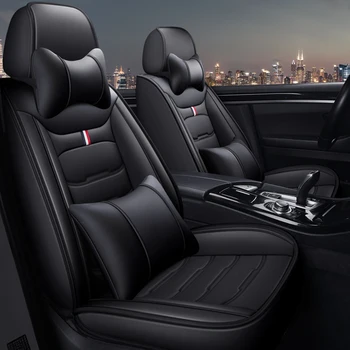5 מושב מושב מכונית מכסה עבור פורד C-MAX Fusion מונדיאו מזל שור שטח Ger Galaxy Kuga מוסטנג GT אביזרי רכב אוטומטי סחורות