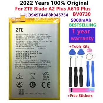 100% מקוריים 5000mAh Li3949T44P8h945754 סוללה עבור ZTE Blade A2 בנוסף BV0730 A2Plus / ZTE Blade A610 פלוס +כלים בחינם