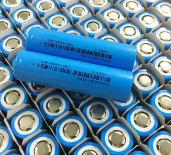 100pcs/lot 3.7 v 2550mah 18650 ליתיום-יון נטענת 5C שיעור גבוה פריקה הסוללה li-ion battery