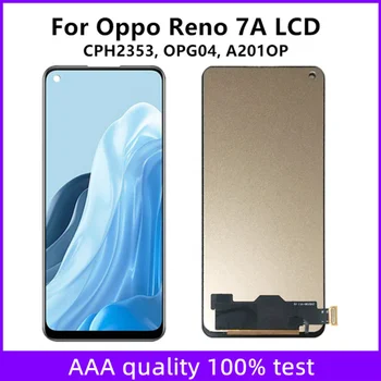 6.4 אינץ ' עבור Oppo רינו 7א תצוגת LCD CPH2353 OPG04 A201OP מסך מגע דיגיטלית הרכבה, החלפת חלקים עבור רינו 7א LCD