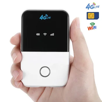 Built-in סוללה אלחוטית Mifi כיס רשת Lte מודם 3G Sim-נתב 4G Wifi Hotspot עבור המשרד הביתי מחשבים MF903