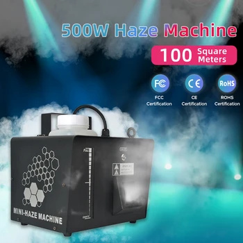 מוקה SFX 500w אובך מכונת ערפל Hazer מכונת ערפל DMX לשליטה מרחוק הבמה השפעה ציוד קונצרט די. ג ' יי להראות הקוטל