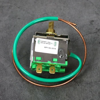 איכות גבוהה 12V24V אוניברסלי התרמוסטט כפתור ההפעלה המסתובב עם נימי צינור מזגן המאייד בקר טמפרטורה