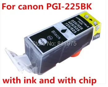50pcs PGI 225 BK תואם מחסנית דיו canon PIXMA IX6520/IP4820/IP4920 MG5120/MG5220//MG5320 המדפסת
