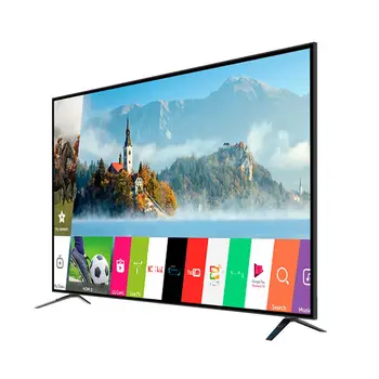 32 40 43 50 55 60 65 85inch סין חכם אנדרואיד LCD LED TV 4K בטלוויזיה מפעל שטוח מסך טלוויזיה LCD HD LED הטוב ביותר smart TV