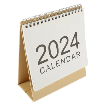 2024 לוח השנה המדהימה 2023 שולחן, קישוט יצירתי עיצוב שולחן בסגנון פשוט היומי עומד