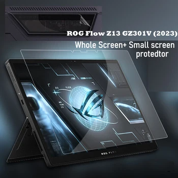 Anti Glare שריטה & אור כחול לכסות את כל המסך + מסך קטן מגן על ASUS רוג ' זרימת Z13 GZ301 GZ301V (2023)