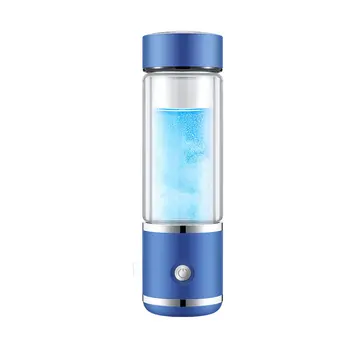 10 דור נייד SPE&PEM מים מימן גנרטור Ionizer גבוהה H2 ו ORP מימן בקבוק מים עם צבע האופנה