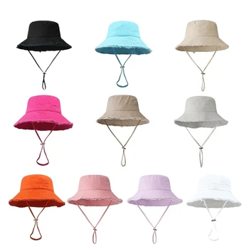 הקיץ דייג כובע לנשים חיצונית דלי כובע בלוי שוליים רחבים, כובע