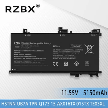 RZBX הסוללה של המחשב הנייד TE03XL עבור HP 15-AX016TX AX018TX AX019TX AX020TX AX030TX AX031TX AX032TX AX033TX 15-ax101tx ax102tx ax103tx