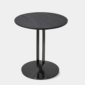 סיבוב במרכז שולחן קפה סלון עיצוב נורדי, עץ שולחן קפה מודרני מיני השינה מסה Auxiliar עיצוב חדר GXR35XP
