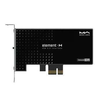 מטריצת אלמנט ה-PC HIFI USB 3.0 PCIe כרטיס DC 9~12V חיצוניים אספקת החשמל למחשב Cyrstek CCHD-575 ממשק USB