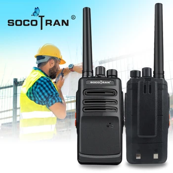 SOCOTRAN SC-308 2pcs/lot חזיר ווקי טוקי UHF 400-470MHZ 3W Telsiz עסוק לנעול רדיו Communicador אמדור מערבל 16CH
