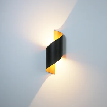 20W LED COB חיצוני עמיד למים מנורות קיר מקורה מרפסת במעבר למרפסת אור מנורת הגן אלומיניום מנורות קיר עמיד למים אורות הקיר