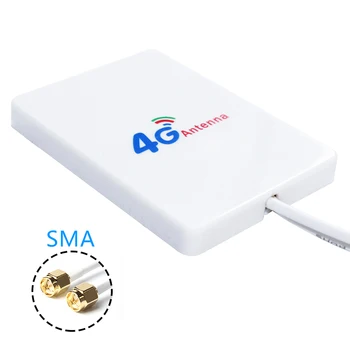 4G נתב אנטנה SMA זכר Pannel SMA מחבר 3G 4G עבור הרבה נתב Anetnna עם מודם 2m Cable 3G 4G LTE נתב אוויריים