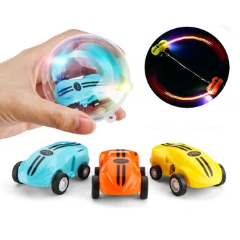 סיבוב 360°אור מכונית פעלולים מיני במהירות גבוהה מהר Rc רכב כיס מיני צעצוע חשמלי מירוץ דגם רכב מתנה לילדים בנים