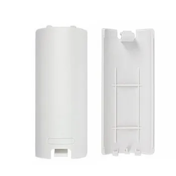 1000pcs סוללה דלת אחורית כיסוי עבור ה-Wii מרחוק בקר אלחוטי ABS מכסה תא הסוללות הדלת לארוז Shell Case הסיטוניים