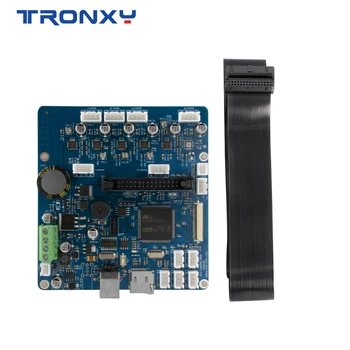 Tronxy החדש 446 גרסה שקטה Mainboard עם חוט כבל לוח האם על X5SA 500 X5SA 500 PRO מדפסת 3d