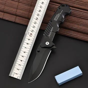 מאחז צד מתקפלים אולר + אלומיניום פלדה להתמודד טקטית סכין הישרדות, מחנאות חילוץ סכיני ציד כלים EDC