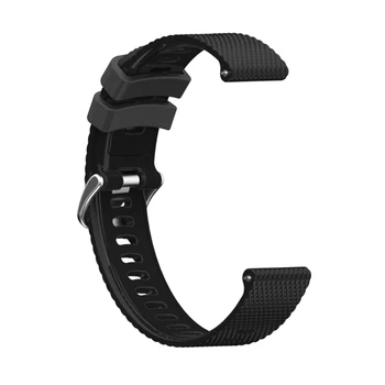 מעוין תבנית סיליקון להקת שעון צמיד סיליקון רצועה תחליף Garmin HUAWEI Samsung 20mm שמיים כחולים