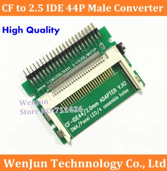 איכות גבוהה Compact Flash CF 2.5 IDE 44P זכר ממיר מתאם CF מחברת אלקטרונית הדיסק הקשיח משלוח חינם