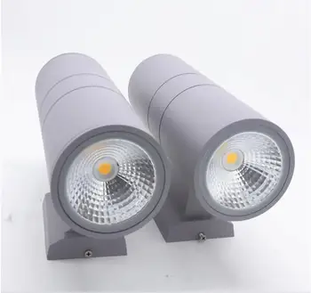 30W 20W כפול חיצוני LED אור הקיר AC85-265V חיצוני עמיד למים LED מנורת קיר תאורה חיצונית IP65 CE RoHS משלוח חינם