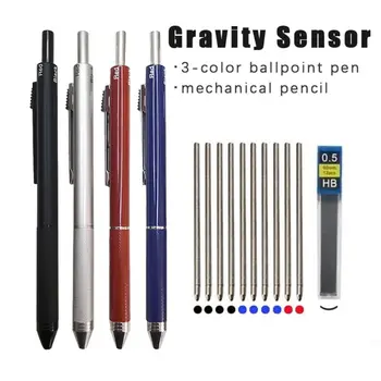 טכנולוגיית חיישן הכבידה 3-צבעים כדור נקודת מילוי פונקציה עט ג ' ל עט מתכת חתימת עט עט כדורי