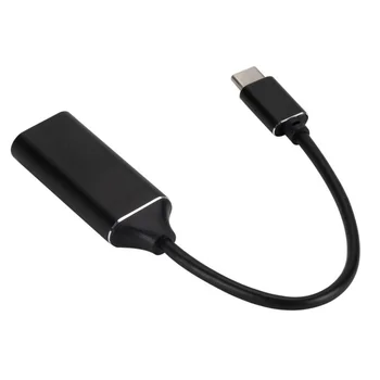 USB Type-C כדי HDMI-כבל תואם מסוג-C HD-MI 4K 30Hz כבל 4K Video Converter עבור מחשב נייד MacBook Mate Huawei 30