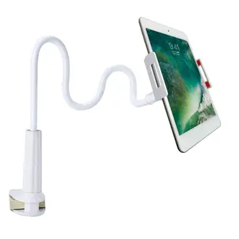 אוניברסלי עצלן מחזיק טלפון חדש נייד 360 ° Rotatable PVC צינור תופסן מתאים לטלפונים ניידים, טאבלטים, MP3, GPS