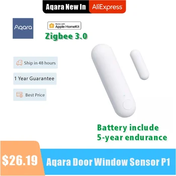 2023 החדש Aqara הדלת חלון החיישן P1 Zigbee מרחוק 3.0 להציג חכם הצמדה בית חכם מכשירים לעבוד עם האפליקציה Homekit