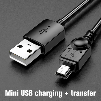 Kebiss Mini USB כבל מיני USB ל-USB מהיר נתונים מטען כבל MP3 נגן MP4 DVR המכונית GPS, מצלמה דיגיטלית, דיסק קשיח USB מיני